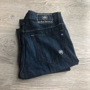 2/$20 Rock & Republic | Straight Denim 34x 34